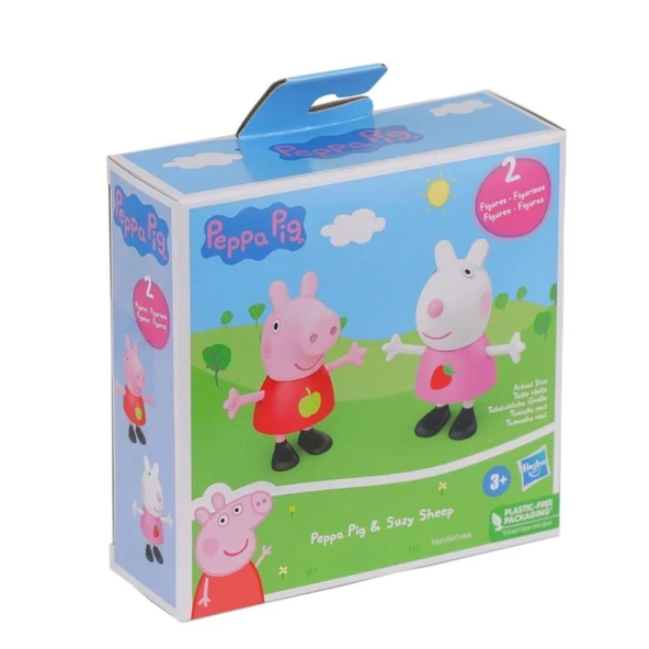 CEYLAN ADAM  F6413 Peppa Pig Peppanın En İyi Arkadaşları Oyun Seti +3 yaş - Resim 3