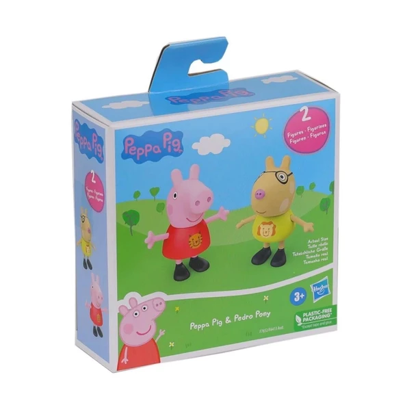 CEYLAN ADAM  F6413 Peppa Pig Peppanın En İyi Arkadaşları Oyun Seti +3 yaş - Resim 2