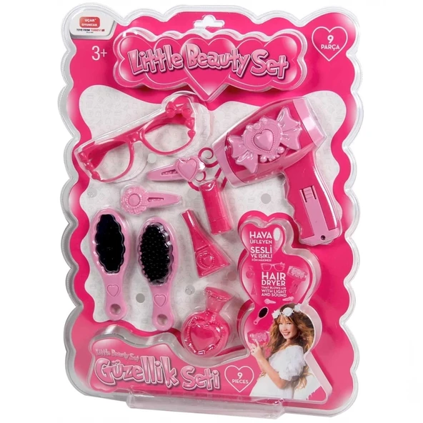 CEYLAN ADAM   Fön Makineli Kartela Güzellik Seti 9 Parça ürün görseli