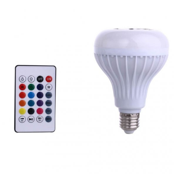 JapanEx KLC-0903 Akıllı RGB Led Ampul Bluetooth Hoparlör Özellikli - 3