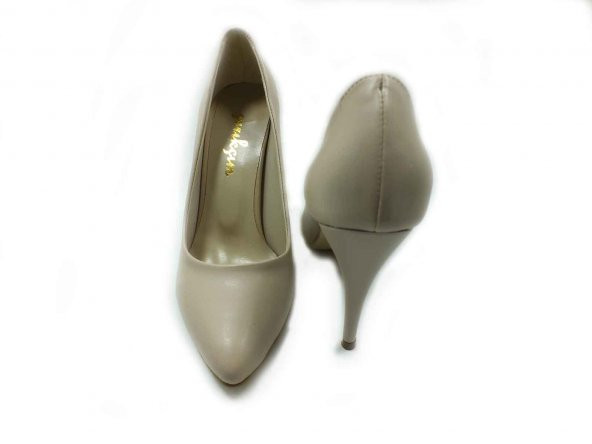 Çarıkçım Stiletto Kadın Ayakkabı Ten-Cilt 61 700 - 4