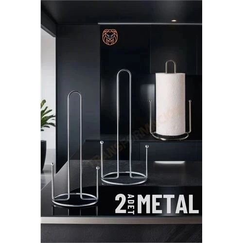 CEYLAN ADAM  Kağıt Havlu Tutucu Metal 2 ADET ürün görseli 1