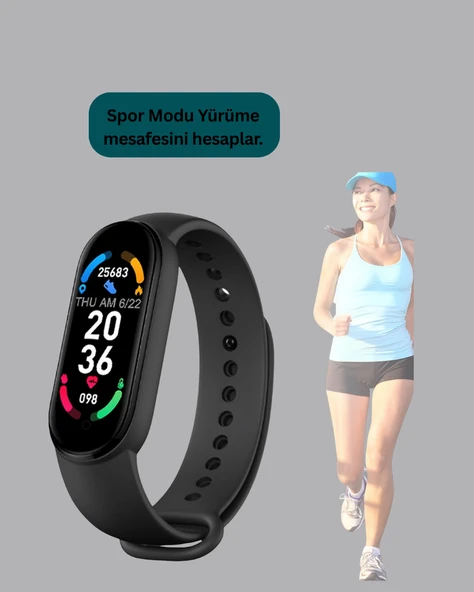 Titreşimli Bildirimli Akıllı Saat – Uyku Analizi ve Spor Modlarıyla - Resim 2