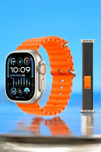 Akıllı Saat Android ve İOS Uyumlu NFC Ve GPS Özelliği Arama Cevaplayan - Resim 4