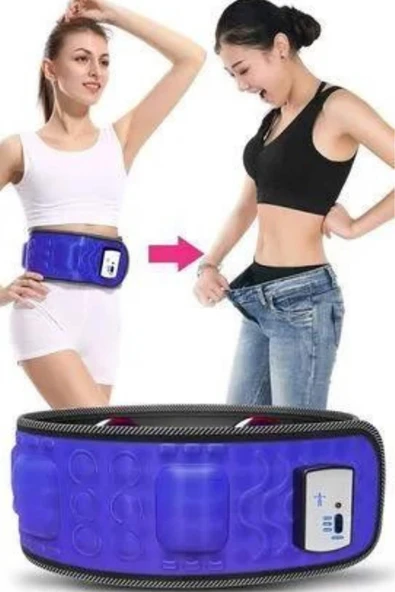 5 Motorlu Titreşimli Masaj Aleti Masaj Kemeri Göbek Bel İnceltmeye Uygun - Resim 3
