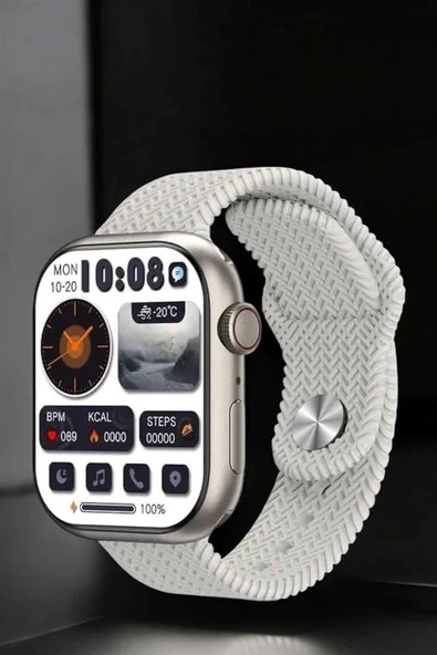 Akıllı Saat Tema Değiştirme Uyku ve Sağlık Takibi Bluetooth Bağlantılı - Resim 4