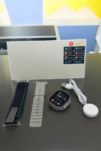 Akıllı Saat Amoled Ekran NFC Uyumlu Spor Modları Android ve İOS Uyumlu - Resim 3