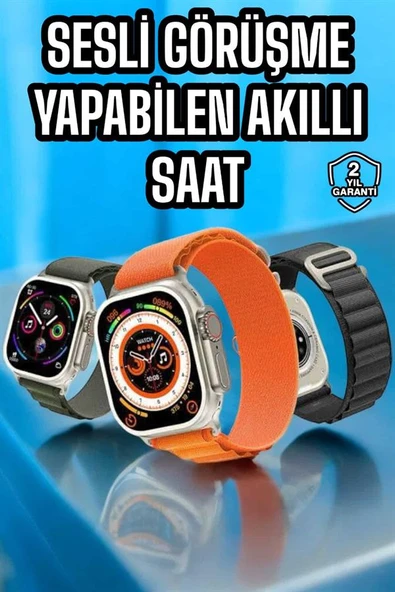 Yeni Nesil Akıllı Saat Nabız Ölçer Sağlık Ölçer ve Kalori Ölçer Uyku Takibi NFC Özelliği - Resim 2