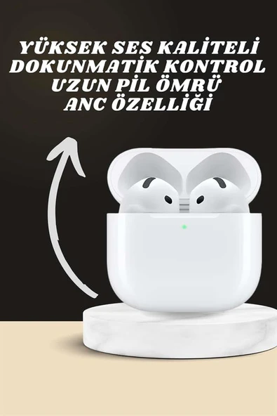 7 Kordonlu Akıllı Saat Ve Yeni Nesil Kulaklık Dokunmatik Ekran Android ve İOS Uyumlu ürün görseli