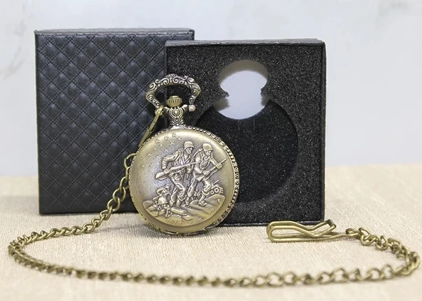 CEYLAN ADAM Özel Kutulu Çanakkale Destanı Köstekli Saat Alk4681 ürün görseli