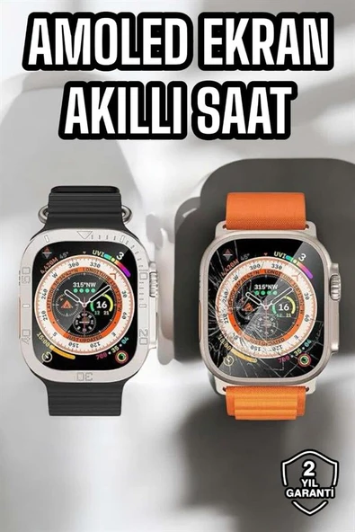 Akıllı Saat NFC ve GPS Uyumlu Uyku ve Sağlık Takibi Sesli Görüşme - Resim 2