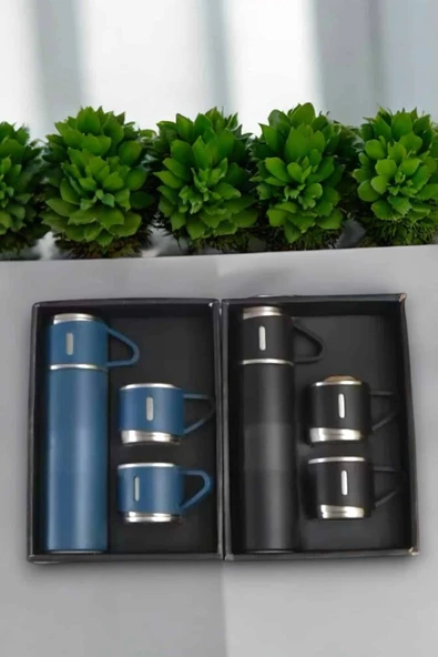 500 ml Kapasiteli Taşınabilir Basınçlı Termos Seti Günlük Kullanım için İdeal - Resim 4