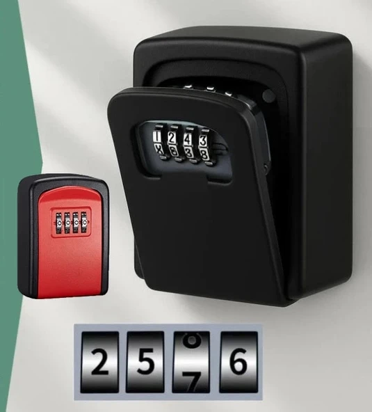 CEYLAN ADAM  Şifreli Anahtar ve Eşya Saklama Güvenlik Kasası ürün görseli 1