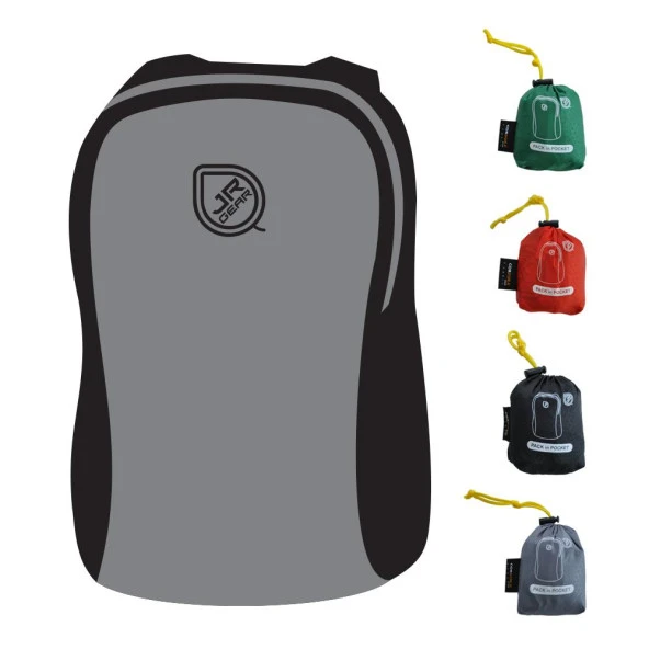 Jr Gear Portatif Sırt Çantası 30D+70D-SİYAH - 2