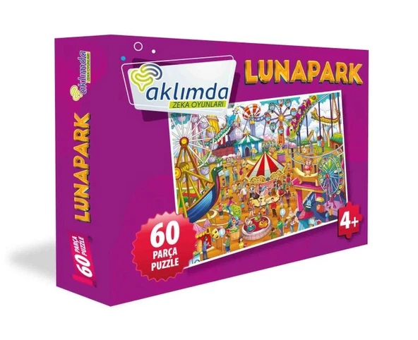 60 Parça Puzzle Lunapark ürün görseli