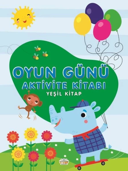Oyun Günü Aktivite Kitabı Yeşil Kitap ürün görseli 1