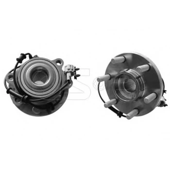 Nissan Ticarı On Teker Poryası Rulmanlı Nissan Navara (d40) Pathfınder Yd25 (r51) 2,5 DCI 4,0 2005> Abslı 6 Bijon - Gsp 9329003 ürün görseli