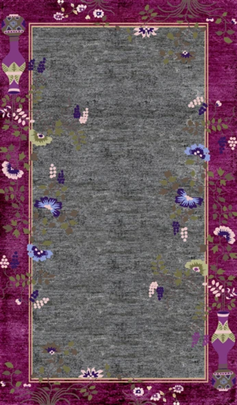 Hitit Salon Halısı 180x280 Lidya Lüx 4094 Gri - 3