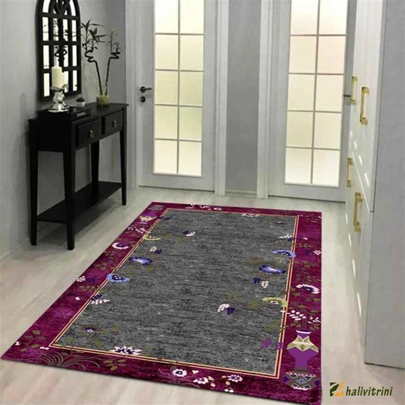 Hitit Salon Halısı 180x280 Lidya Lüx 4094 Gri - 1