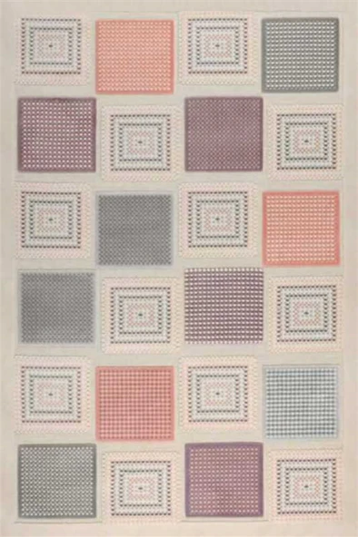 Hitit Yolluk Halısı 80x140 Lidya Lüx 4499 Çok Renkli - 3