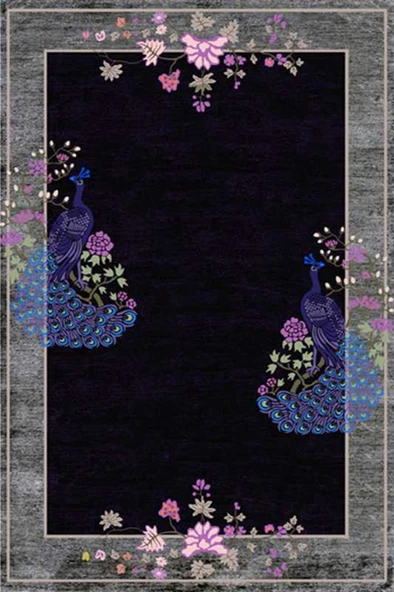 Hitit Yolluk Halısı 80x300 Lidya Lüx 4156 Gri - 3