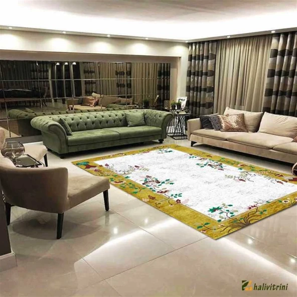 Hitit Oda Halısı 160x230 Lidya Lüx 4106 Sarı - 1