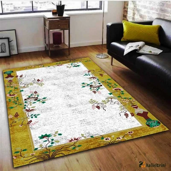 Hitit Oda Halısı 160x230 Lidya Lüx 4106 Sarı - 2