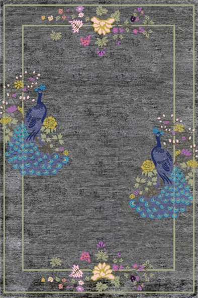 Hitit Salon Halısı 180x280 Lidya Lüx 4162 Gri - 3