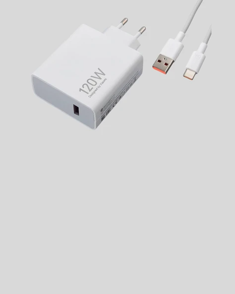 120W Mi Turbo Akıllı Tanıma Çipli Hızlı Şarj Cihazı Taşınabilir ve Dayanıklı - 3