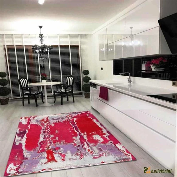 Hitit Yolluk Halısı 100x300 Lidya Lüx 4060 Kırmızı - 1