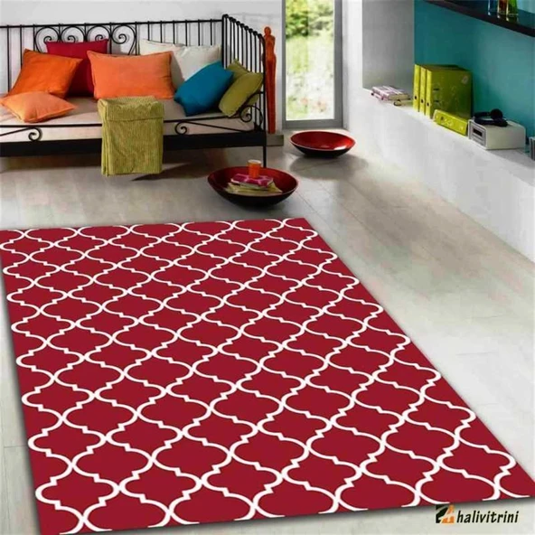 Hitit Yolluk Halısı 100x200 Lidya Lüx 4035 Kırmızı - 1
