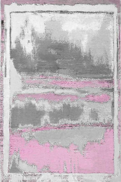 Hitit Yolluk Halısı 100x200 Lidya Lüx 4054 Pembe - 3
