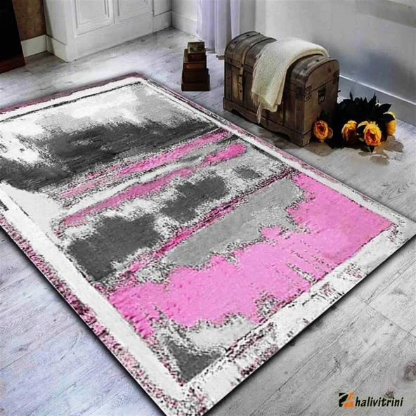 Hitit Yolluk Halısı 100x200 Lidya Lüx 4054 Pembe - 2