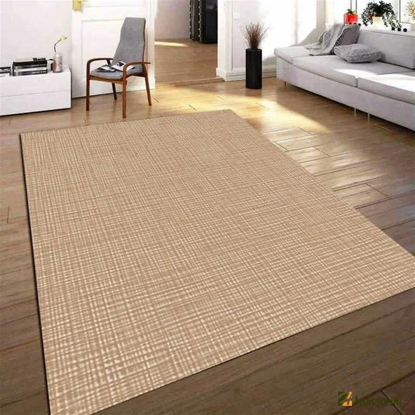 Hitit Yolluk Halısı 100x300 Lidya Lüx 4487 Bej - 1