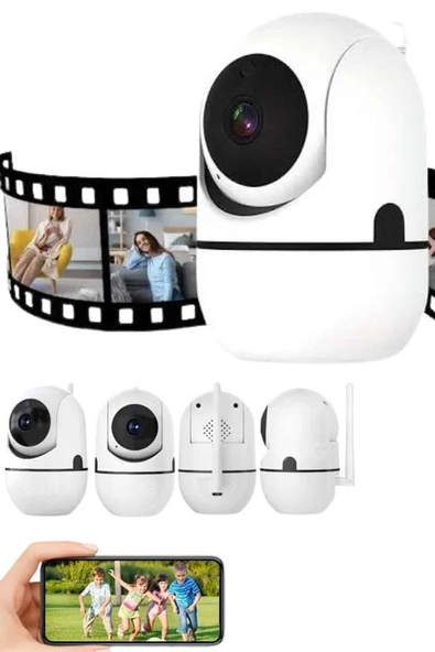 Anlık Bildirimli Hareket Sensörlü Full HD Kamera - Resim 5