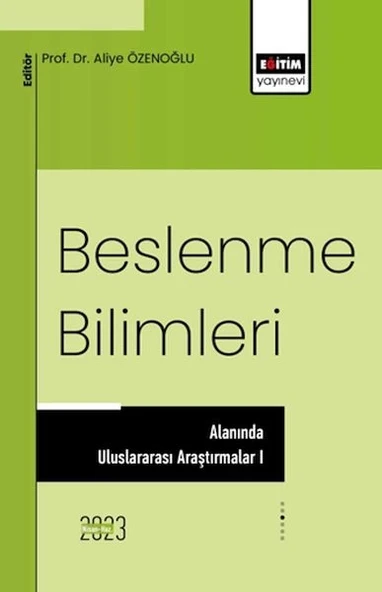 Beslenme Bilimleri Alanında Uluslararası Araştırmalar I ürün görseli