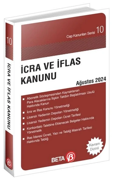 Cep 10 - İcra ve İflas Kanunu ürün görseli