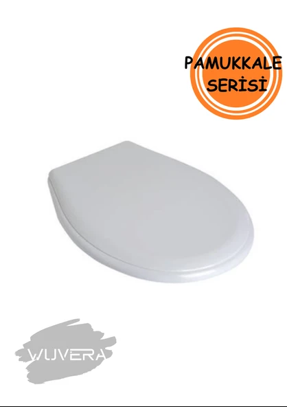 Wuvera Pamukkale Klozet Kapağı – Estetik, Sessiz ve Kolay Kurulumlu Banyo Aksesuarı ürün görseli 1