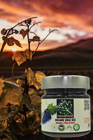 Aşıkzade Organik Şiraz özü 255ml 280 G - 2
