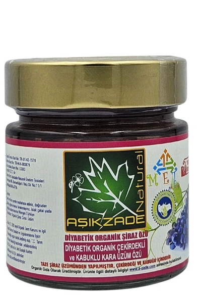 Aşıkzade Diyabetik Şiraz Özü 255ml 265g - 1