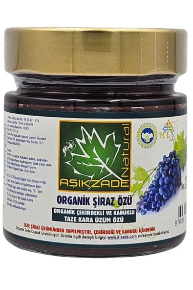 Aşıkzade Organik Şiraz özü 255ml 280 G - 1
