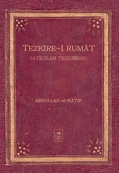 Tezkire-i Rumat ürün görseli