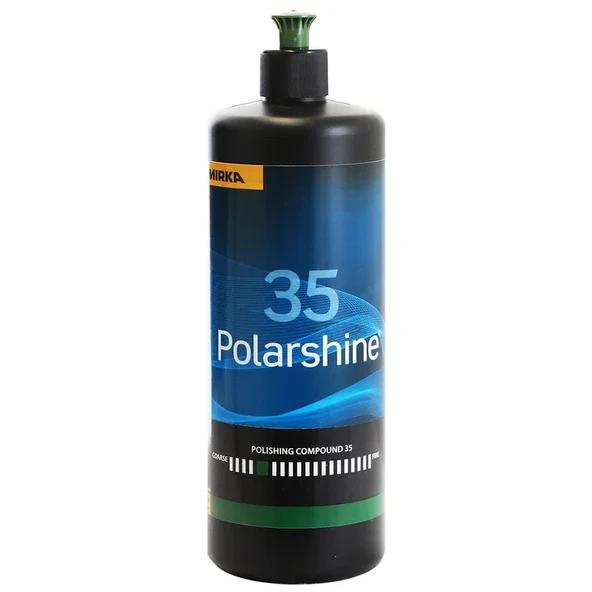 Polarshine® 35 Kalın Polisaj Pastası – P800 Zımpara İzlerini Giderir – Marin ve Endüstri Uygulamaları İçin – 1L