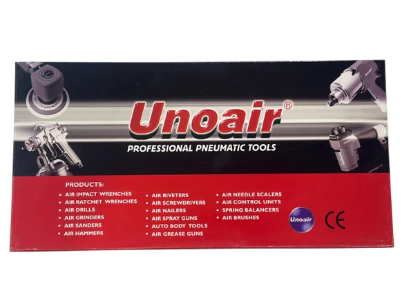 Havalı Rende Zımpara Makinesi -UNOAIR AT7019 1/4'' 70x445 mm, 2100 RPM Made in Taiwan - 4