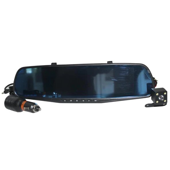 Geri Görüş Kamerası Aynaya Geçme Ön Kameralı DVR Kayıt Cihazı - 4