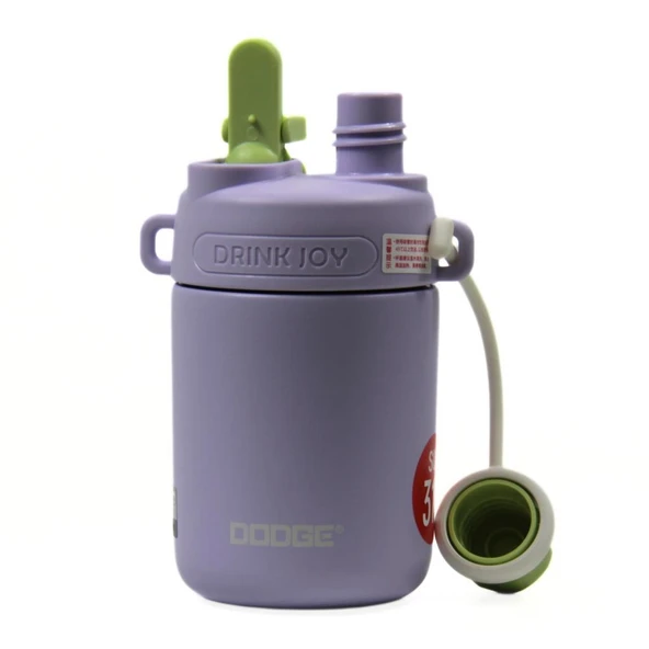 Dodge Çelik Termos Matara Çocuk 450Ml Lila