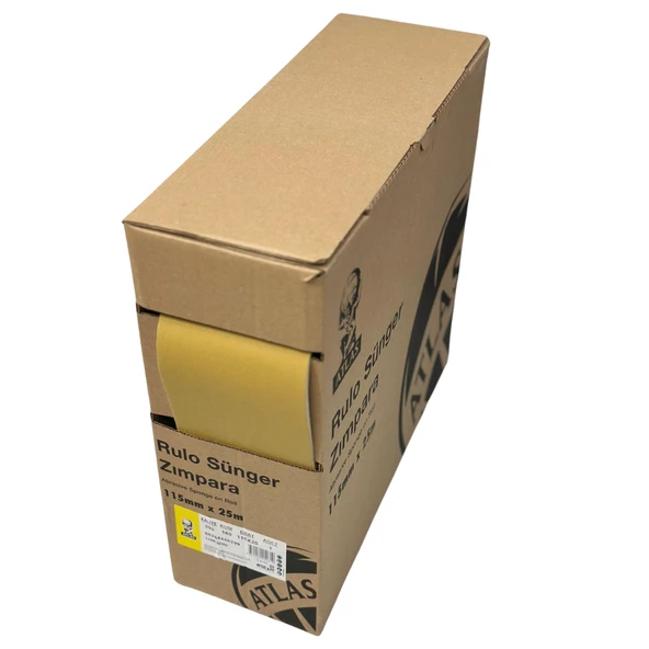 Norton Atlas Sünger Zımpara 115mm x 25m – Yüksek Performanslı Zımpara Rulosu - 2