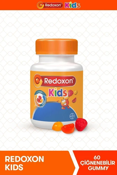 Redoxon Kids 60 Çiğnenebilir Gummy I Çocuklar Için C Vitamini, D Vitamini Ve Çinko Içeren Takviye ürün görseli 1