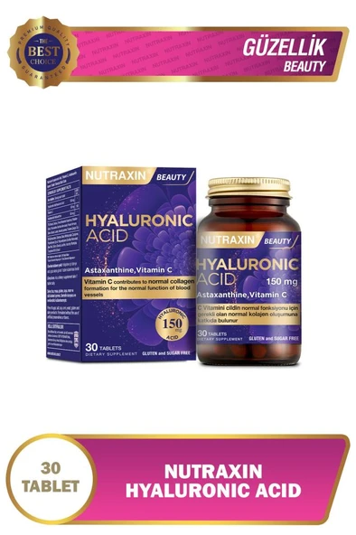Nutraxin Beauty Hyaluronic Acid 30 Tablet