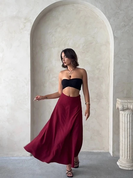 Uzun astarlı etek s255043 - Resim 2